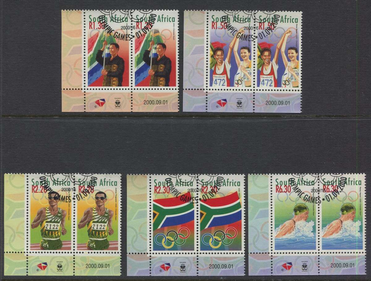 RSA - 5 Pairs - 2000 - Used(CTO)