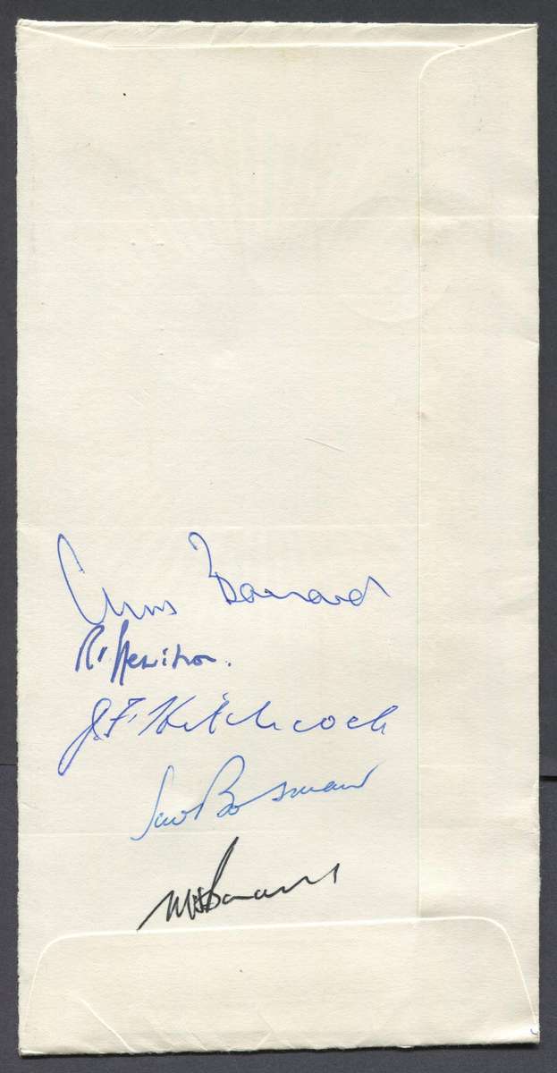 RSA - FDC no 11 Signed On The Back By Chris Barnard and 4 Other Members Of The Transplant Team