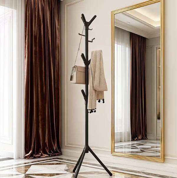 Stylish & Sturdy Vertical Tree Branch Clothing , Accessories & Hats Coat Rack