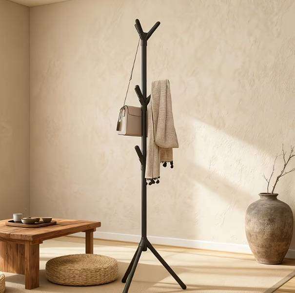 Stylish & Sturdy Vertical Tree Branch Clothing , Accessories & Hats Coat Rack