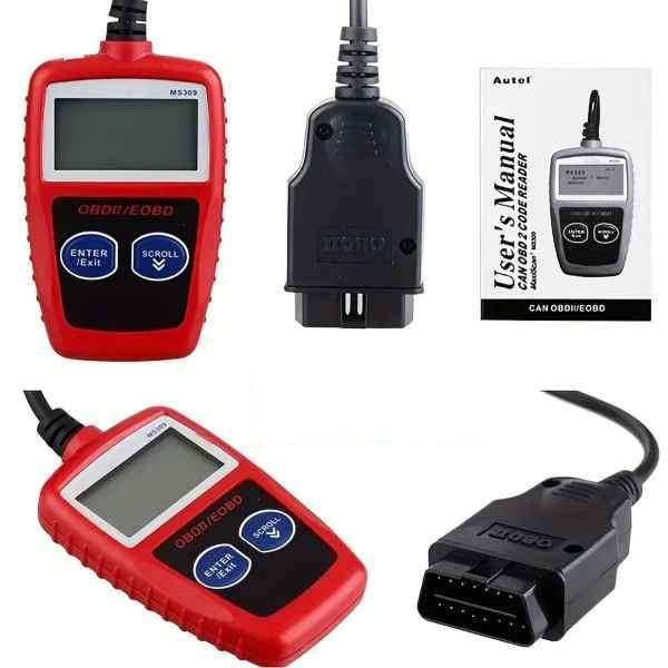 MS309 Multifunction OBD II / EOBD Auto Diagnostic Scanner Tool