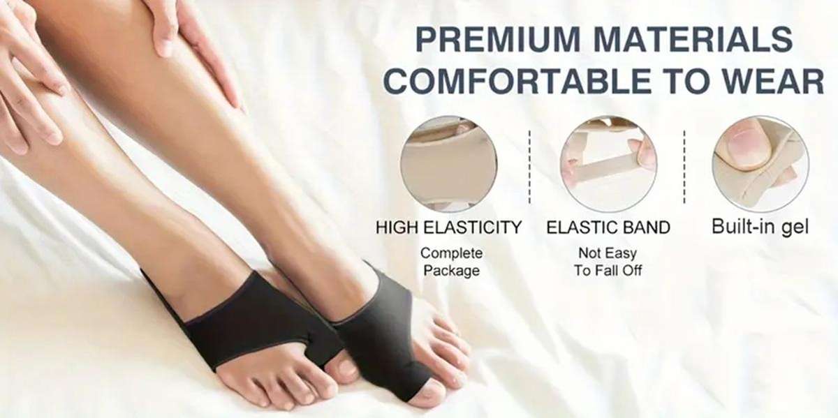 Effective and Discreet Toe Corrector & Bunion Pain Relief Socks
