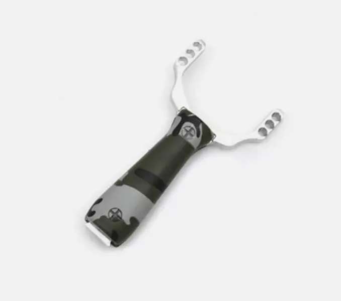 Powerful Wishbone High Velocity Camo Hunting or Self Defence Slingshot