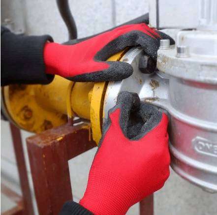 Quality Heat Resistant Nitrile Rubber Coated Work Gloves