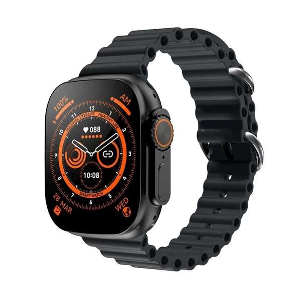 S10 Ultra Big 2.01" Face Rugged Smartwatch with 7 INTERCHANGABLE STRAPS