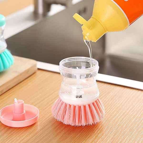 Fantastic Soap Dispensing Scrubbing & Cleaning Pan Brush