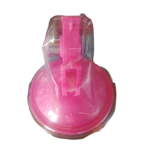 Quality 6 Hook No Drilling Suction Attachable Wall Rail with 2 Extra Suction Hooks