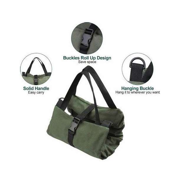 Heavy Duty Water Resistant Rollup Tool Bag