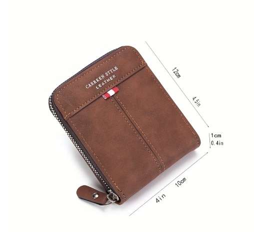 Mens Eyecatching Sleek Classic Look  Leather Bifold Supreme Quality Multislot Wallet