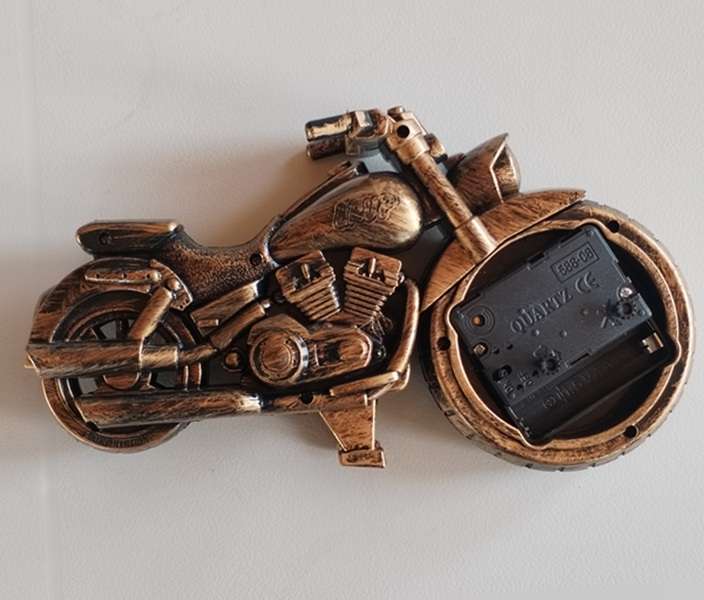 Super Cool & Unique Eyecatching Old School Motorcycle Alarm Clock