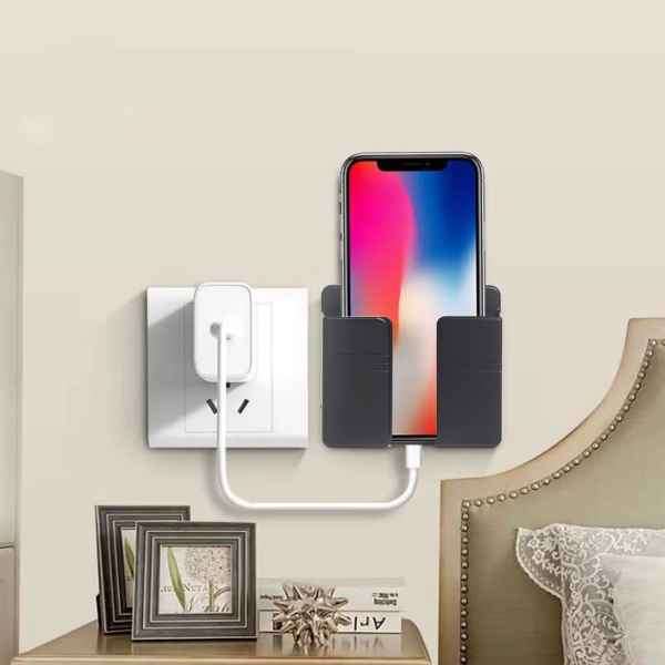 Wall Mounted Mobile Phone Charging Organizer