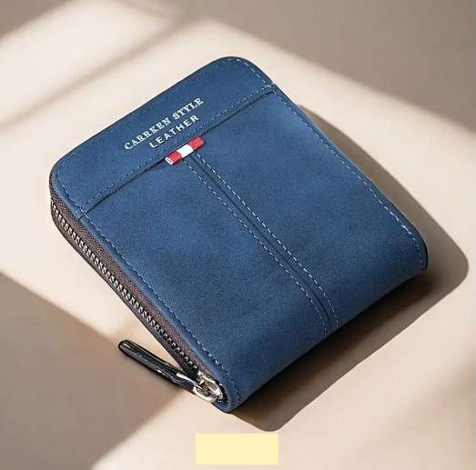 Mens Eyecatching Sleek Classic Look  Leather Bifold Supreme Quality Multislot Wallet