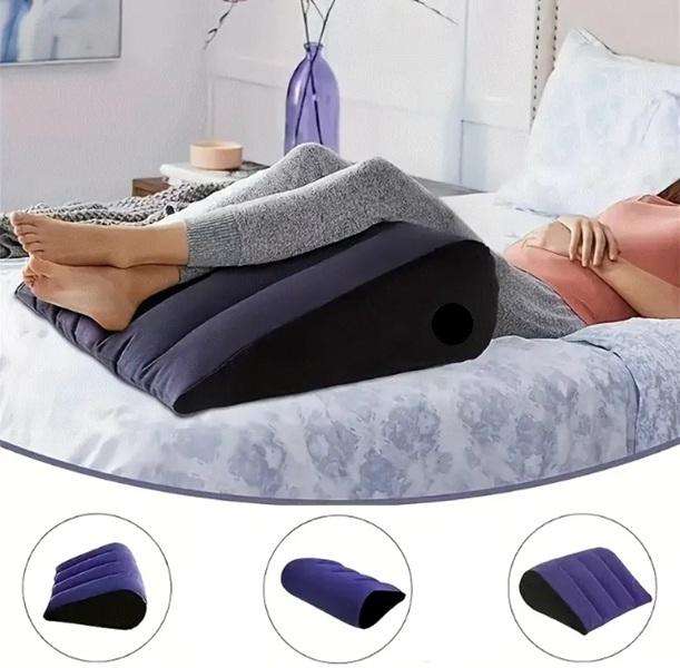 Quality Therapeutic Leg Elevation Wedge Pillow Inflatable Cushion