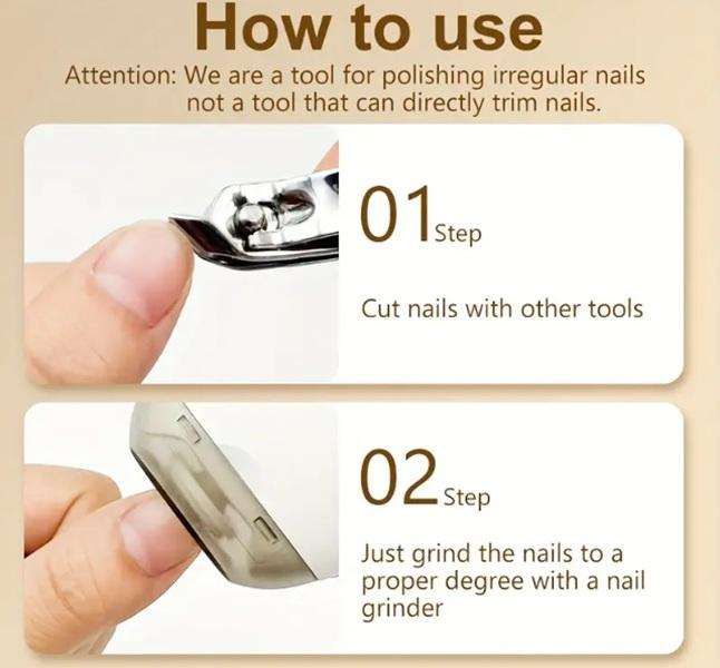Electric Nail Trimmer & Nail File