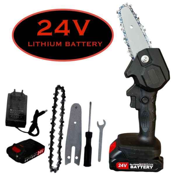 Powerful & High Quality 24V Mini Wireless Electric Chainsaw