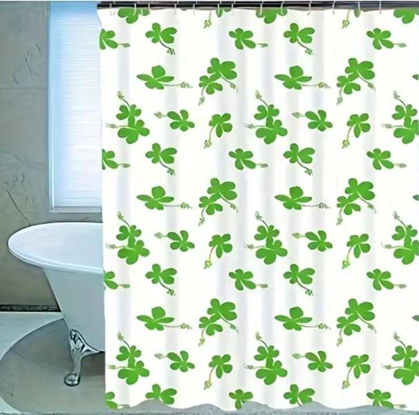 High Quality Fun , Fresh , Zesty & Natural Design Shower Curtain