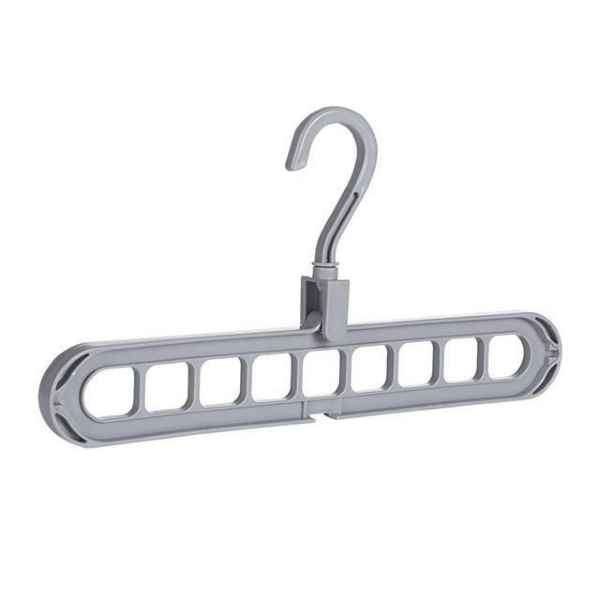 9 Hole Rotating Multifunctional Magic Hanger Cupboard Organiser