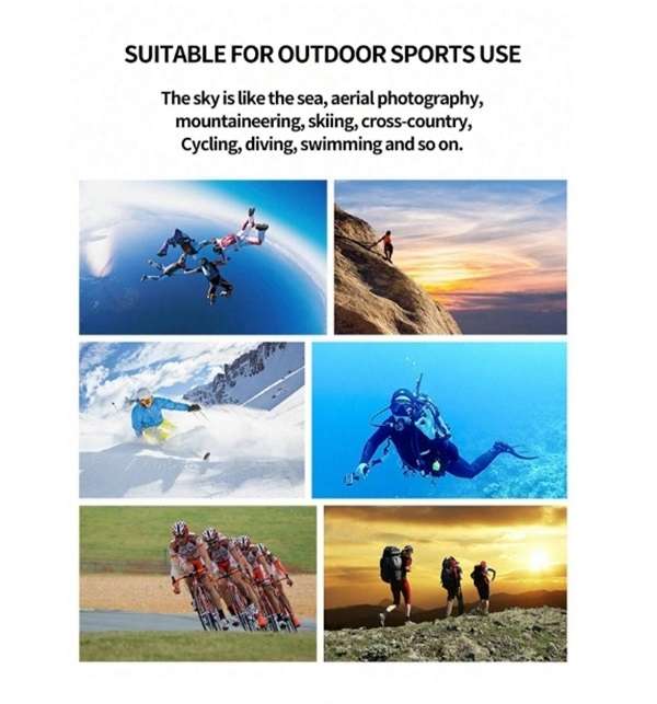 Brilliant Full HD 1080P  30m Waterproof Sports / Adventure Sports Pro Cam