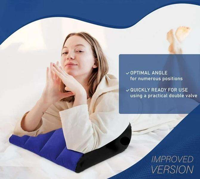 Quality Therapeutic Leg Elevation Wedge Pillow Inflatable Cushion