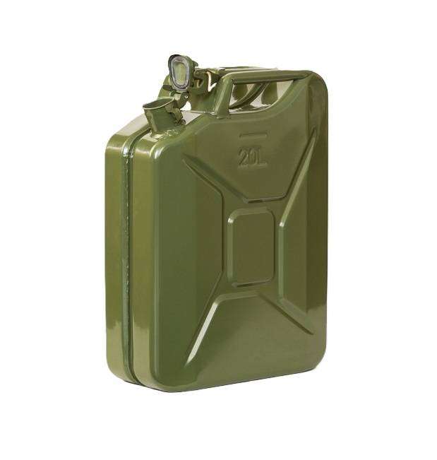 Robust & Solid Large 20L Military Grade Jerry Can Fuel Storage Tank