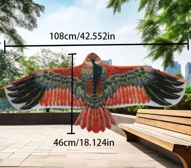 Large Scale Eagle Themed Outdoors Kite
