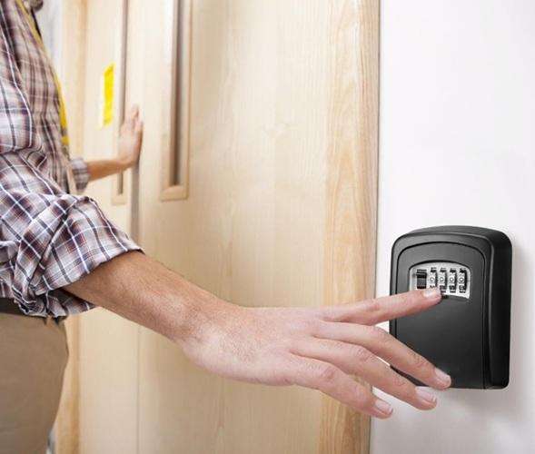 4 digit Cypher Combo Weatherproof Lock Box