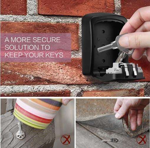 4 digit Cypher Combo Weatherproof Lock Box