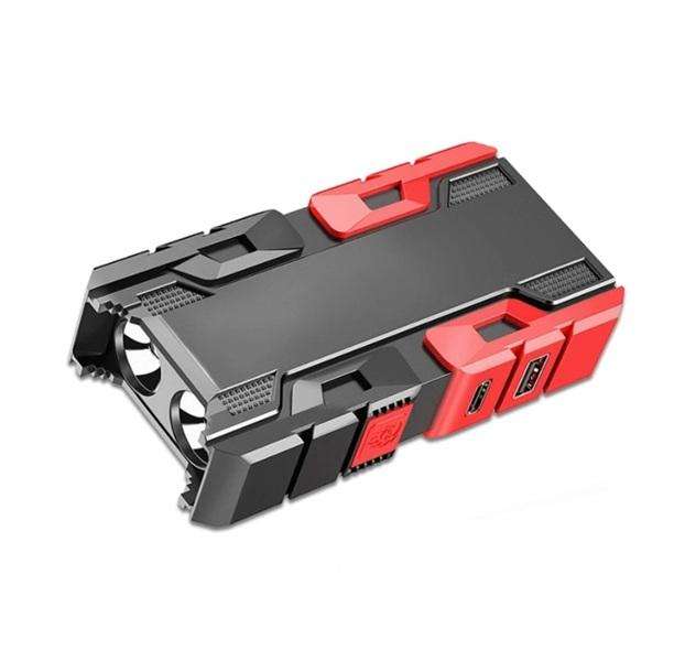 SMILING SHARK Multifunctional Outdoors Powerful Emergency Flashlight & Powerbank