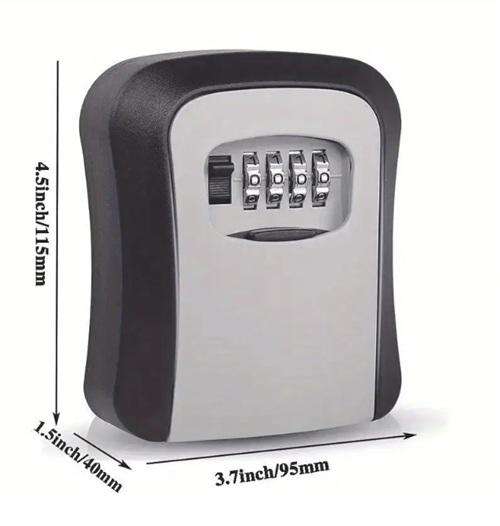 4 digit Cypher Combo Weatherproof Lock Box
