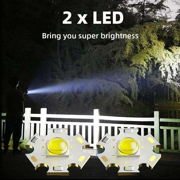 SMILING SHARK Multifunctional Outdoors Powerful Emergency Flashlight & Powerbank