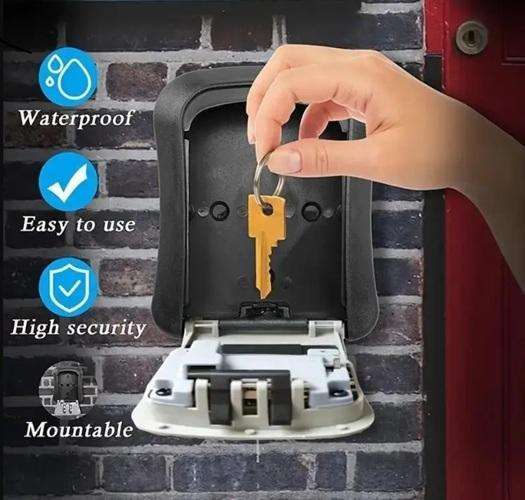 4 digit Cypher Combo Weatherproof Lock Box