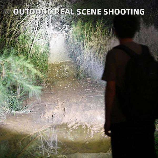 SMILING SHARK Multifunctional Outdoors Powerful Emergency Flashlight & Powerbank