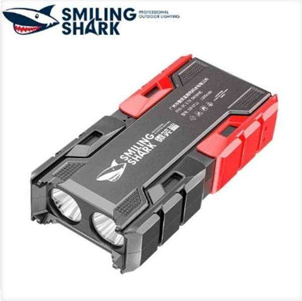 SMILING SHARK Multifunctional Outdoors Powerful Emergency Flashlight & Powerbank