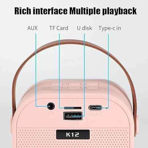 Awesome K12 Single Mic Karoake Machine