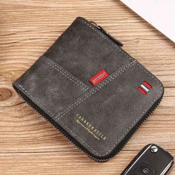 Mens Leather Bifold Wallet