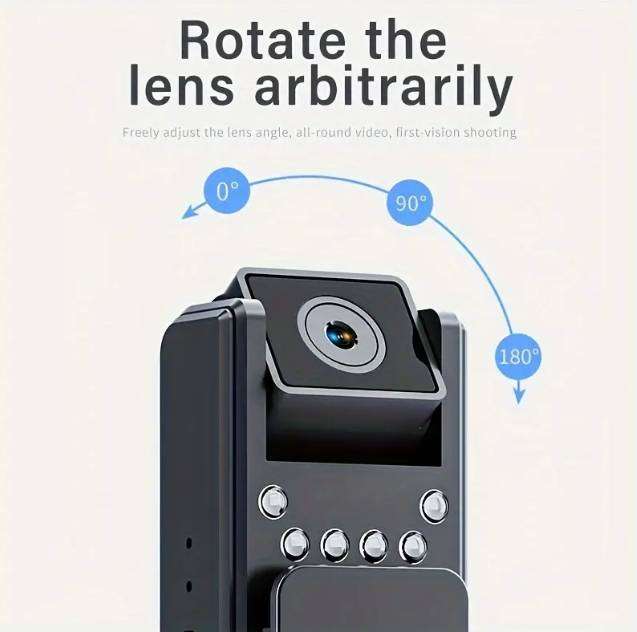 A8 Full HD Hidden Action or Security Bodycam