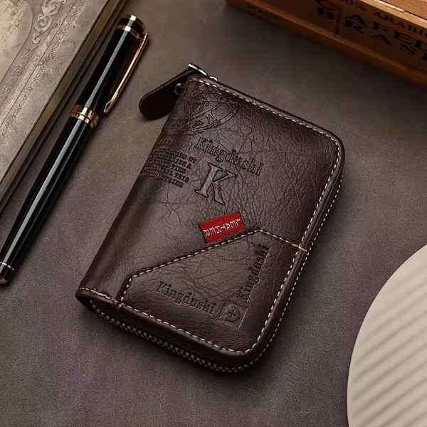 Vintage Inspired Stylish Quality KD Solid Leather Multiple Card Holder Wallet