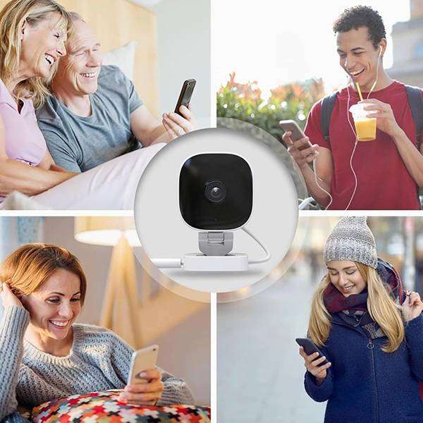 INCREDIBLE CRYSTAL CLEAR INDOOR / OUTDOOR 2K NIGHT VISION 2 WAY COMMS SURVEILLANCE CAMERA