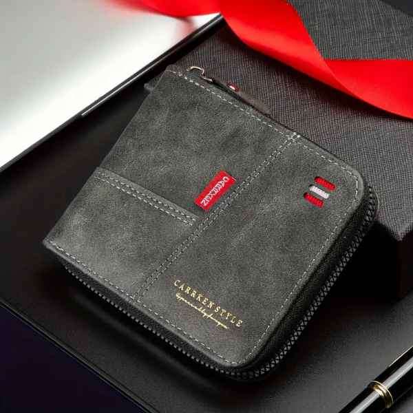 Mens Leather Bifold Wallet