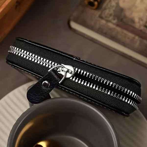 Vintage Inspired Stylish Quality KD Solid Leather Multiple Card Holder Wallet