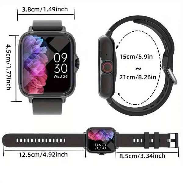 C26 Pro Multi Activity Smart Tracker Daily Fitness & Lifestyle Smart Watch