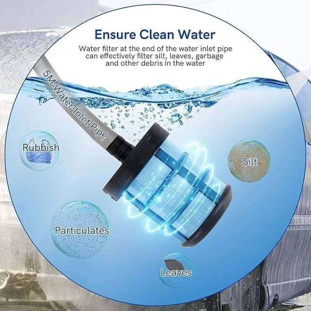 Powerful 48V Rechargable Cordless Car Washing Pressure Spray Gun