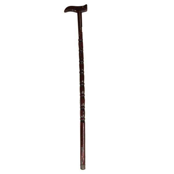 Hercules Bariatric Heavy Duty Black Walnut Wood Derby Handle Cane