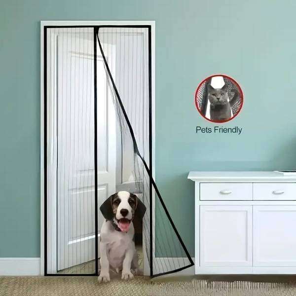 Fantastic  Magnetic Mosquito , Insect Repellant & Privacy Full Mesh Screen Door