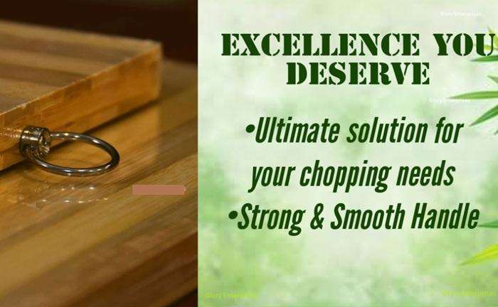 Durable & Eco - Friendly Quality Natural Bamboo Chopping / Cutting Board