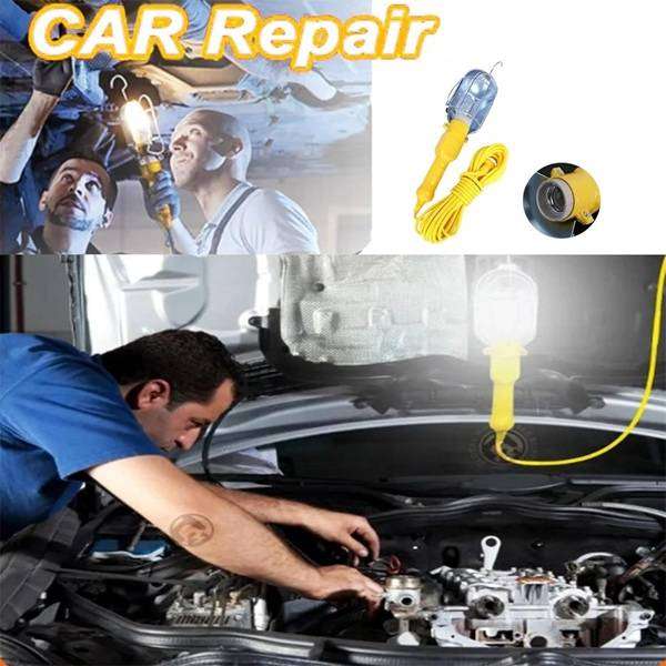 Powerful Large 100w Industrial Grade Work or Multipurpose Reflective Grid Lamp