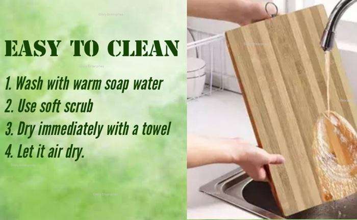 Durable & Eco - Friendly Quality Natural Bamboo Chopping / Cutting Board