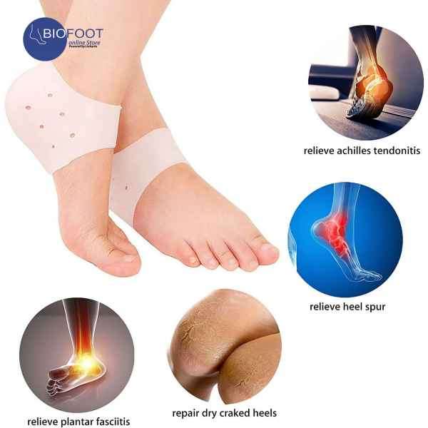 Brilliant Anti Crack & Pain Relief Premium Silicone Heel Sleeves