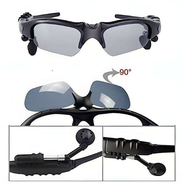 WIRELESS TECH BLUETOOTH SMART MULTI SPORT UV PROTECTIVE WORKOUT SUNGLASSES