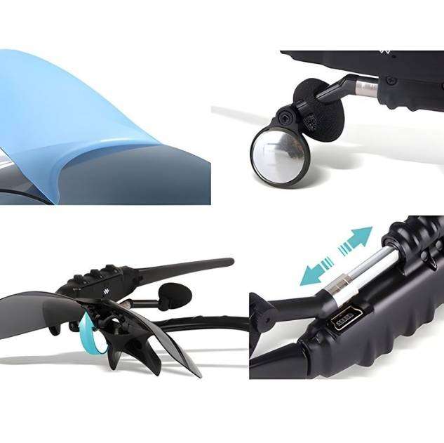 WIRELESS TECH BLUETOOTH SMART MULTI SPORT UV PROTECTIVE WORKOUT SUNGLASSES